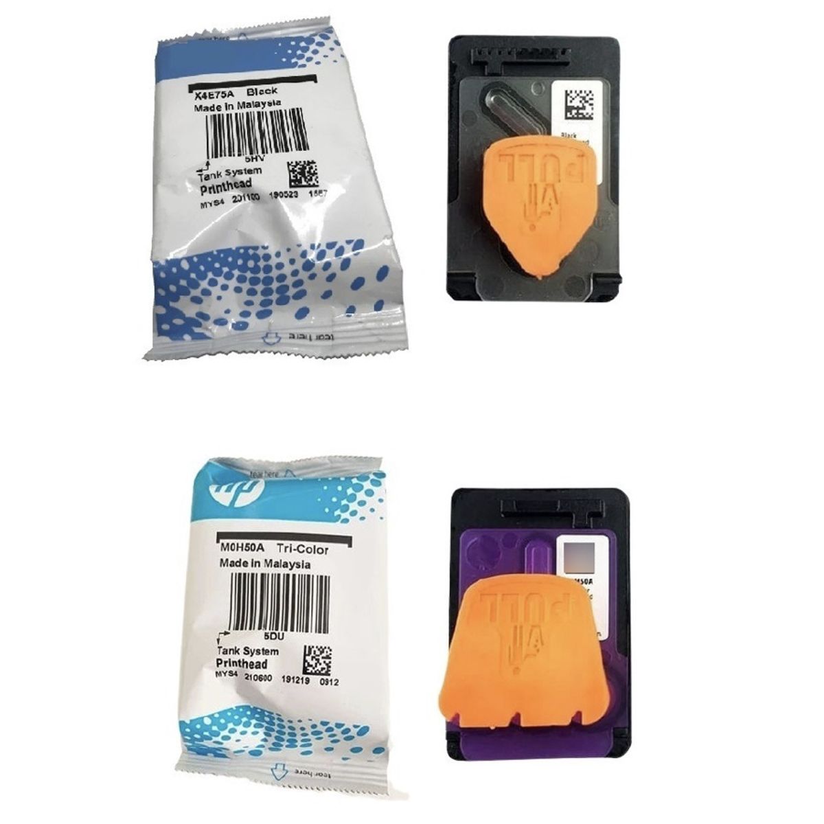 HP - Pack Cabezales Hp X4e75a M0h50a smart tank 510 515 530 533 615