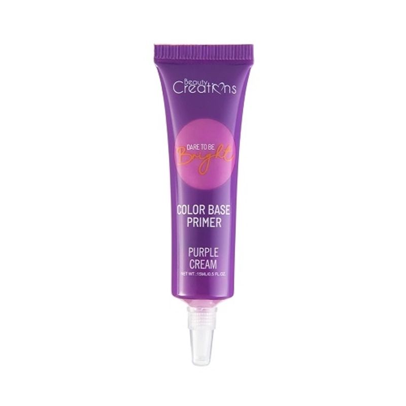 BEAUTY CREATIONS - Primer Con Base De Color Purple Cream Beauty Creations