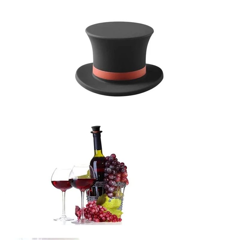 GENERICO - Tapón Sellador Al Vacío De Botella De Vino Reutilizable