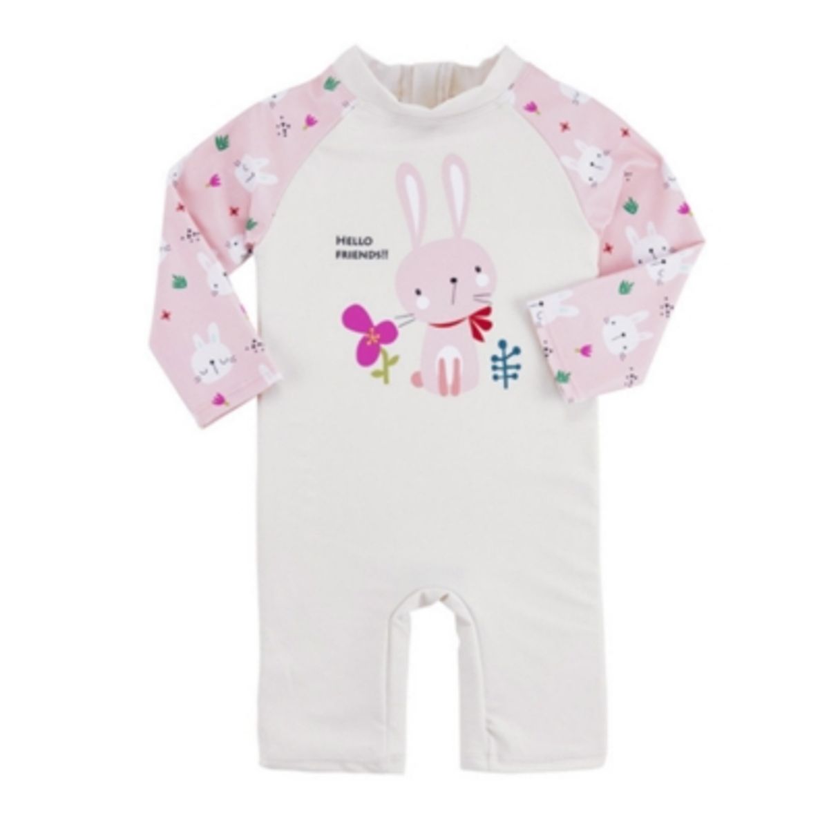 JUMP KIDS - Traje de Baño Enterito Manga Larga Niña Jump Kids Coneja