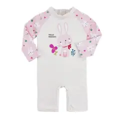 JUMP KIDS - Traje de Baño Enterito Manga Larga Niña Coneja