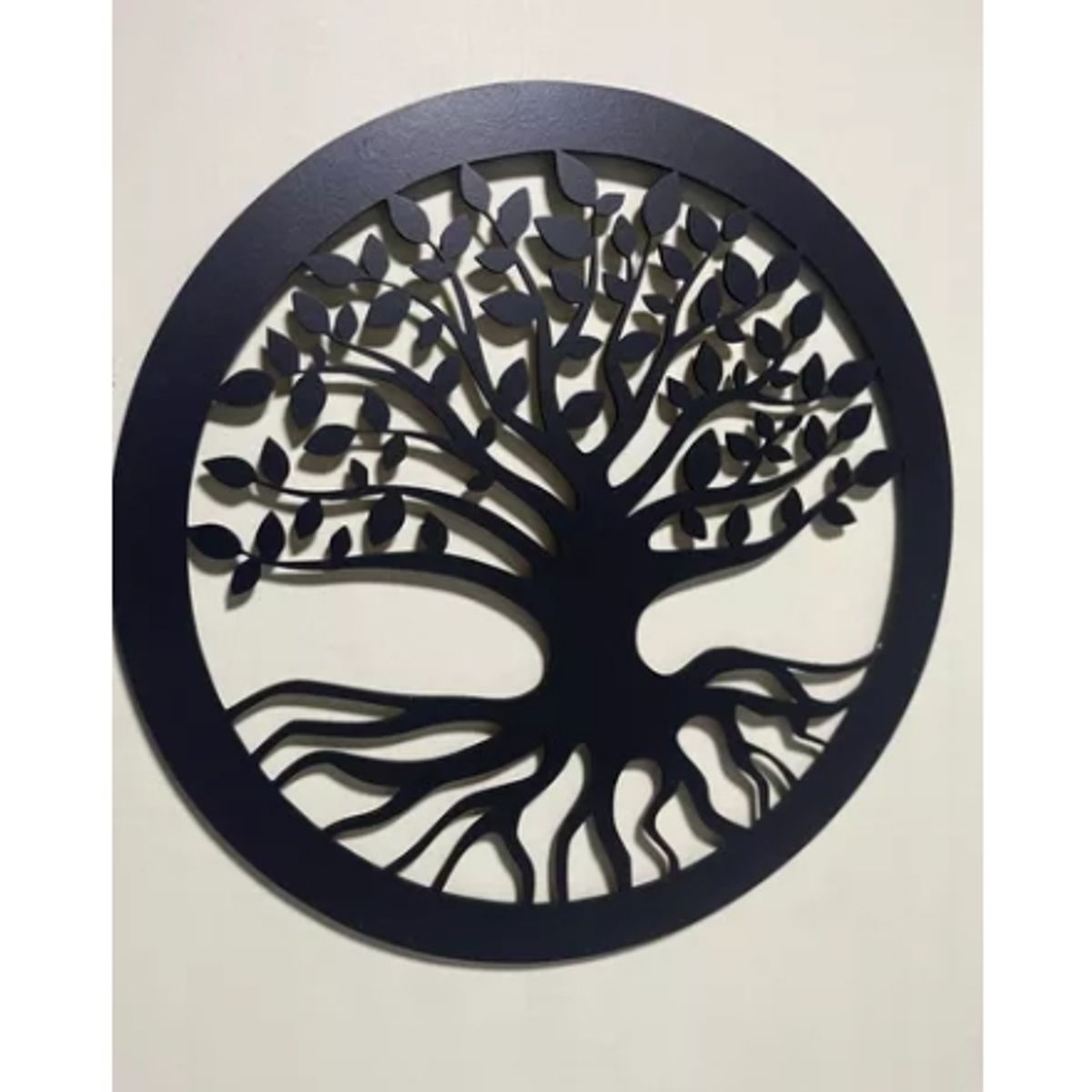 GENERICO - CUADRO DECORATIVO ARBOL DE LA VIDA ARTESANAL LUMINOSO