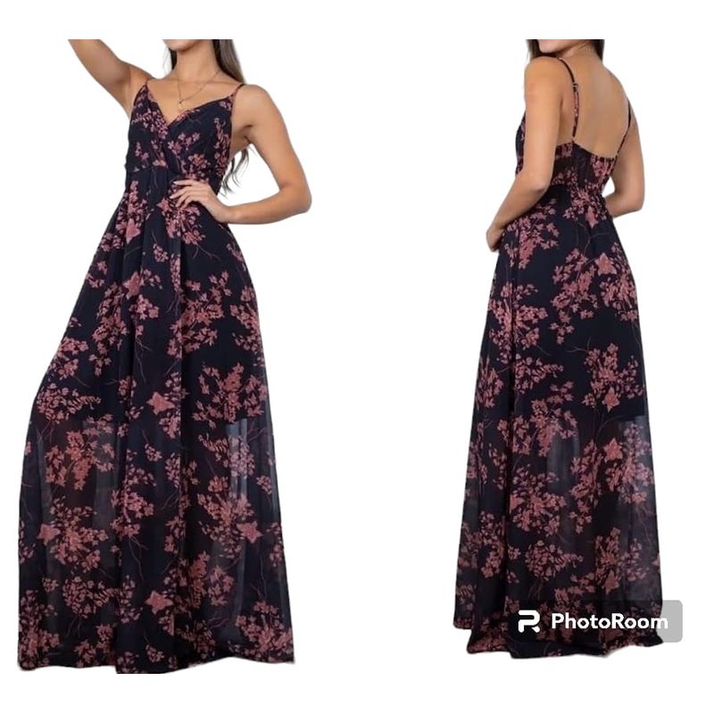 LUNA - Vestido Mujer Floreado Fiesta 2184