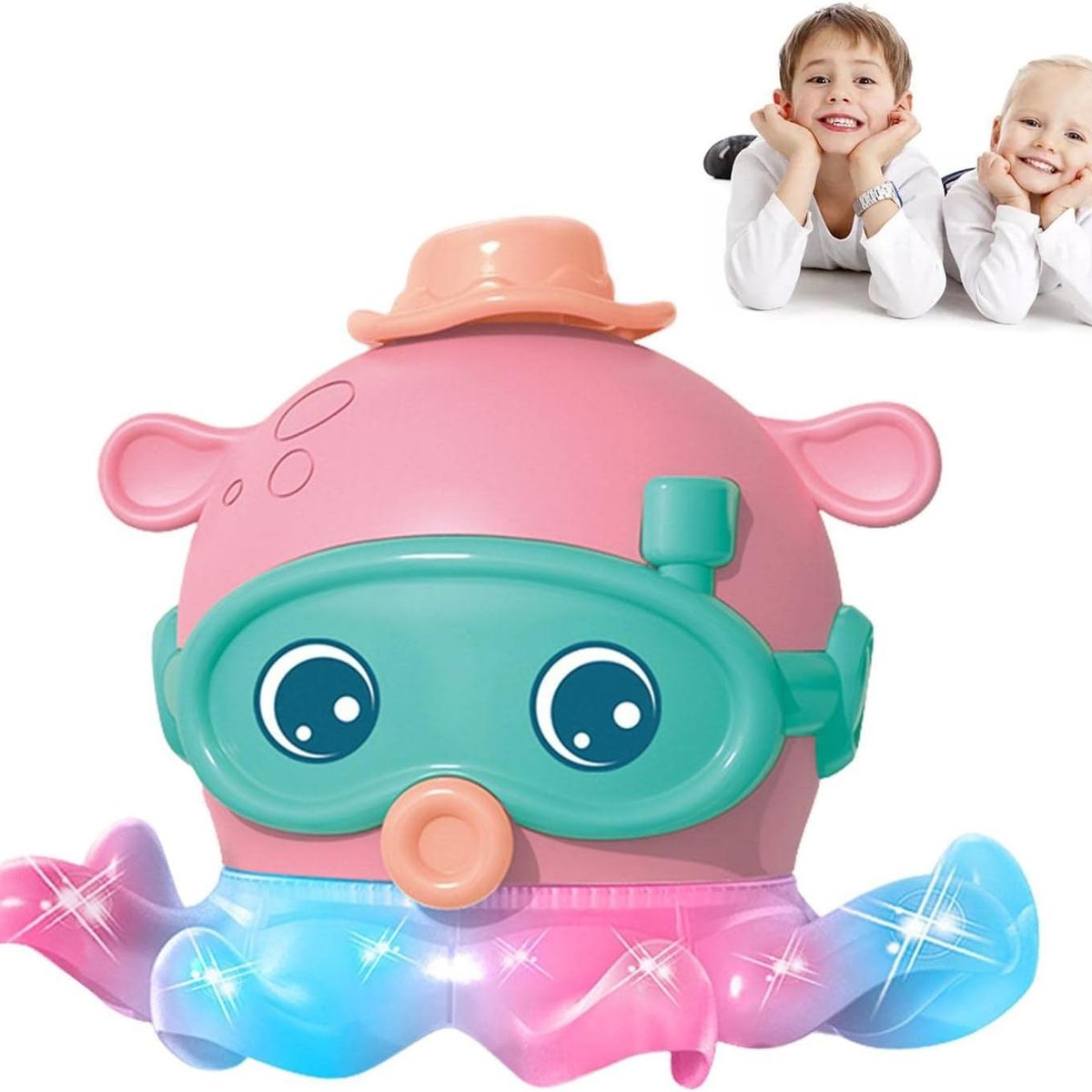 GENERICO - Juguete Sensor Movimiento Pulpo Electrico Con Música Y Luce