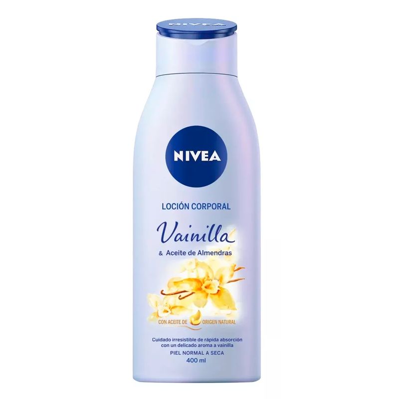NIVEA - Locion Corporal Vainilla y Aceite de Almendras 400ml Nivea