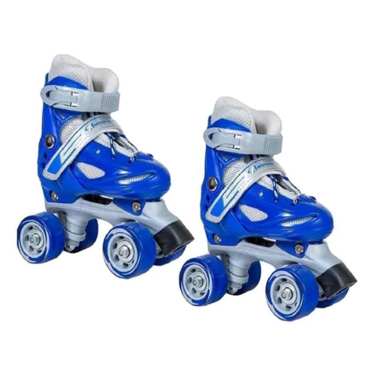 GENERICO - Patines 4 Ruedas Roller  Azul XS 26 al 29