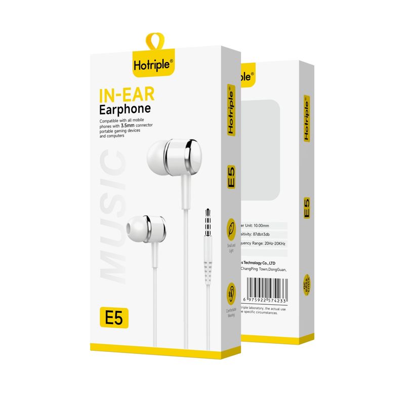 ORILWAYO - Audífonos Manos Libres In-ear Headphones Hotriple Basic-