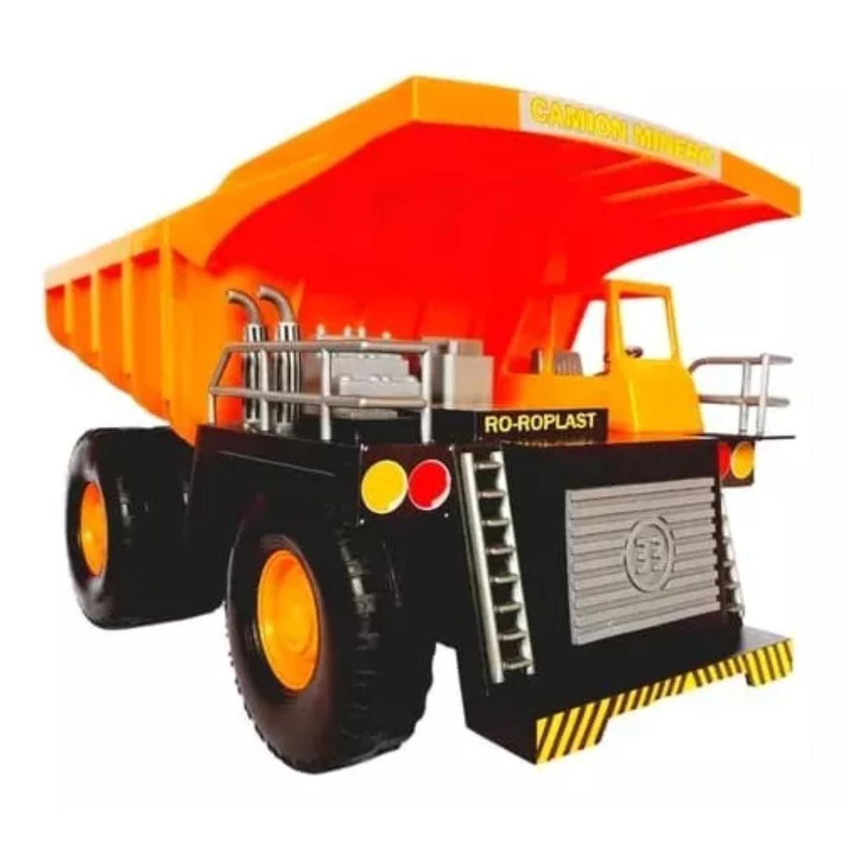 GENERICO - Camión Minero Amarillo Tolva Grande Juguete