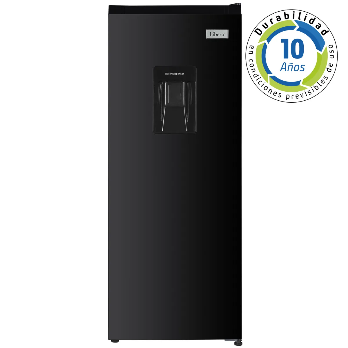 LIBERO - REFRIGERADOR FRIO DIRECTO 167 LTS LRM-178DFNW NEGRO