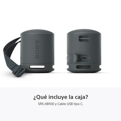 Imagen 2 del producto Parlante inalámbrico portátil XB100 Negro