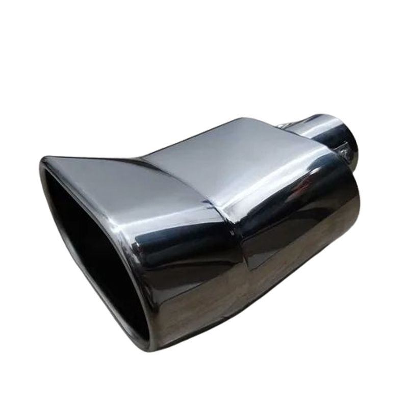 GENERICO - Cola De Escape Salida BOCA PATO Acero Inox Auto Karvas