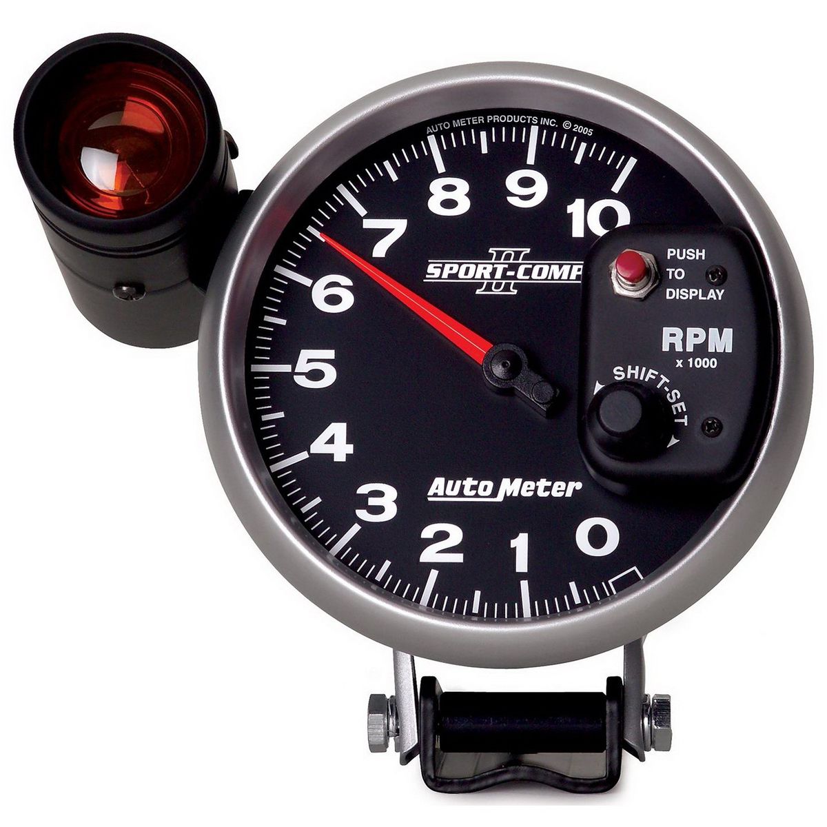 GENERICO - Reloj Sensor Tacometro Rpm AUTOMETER Shift Light Karvas