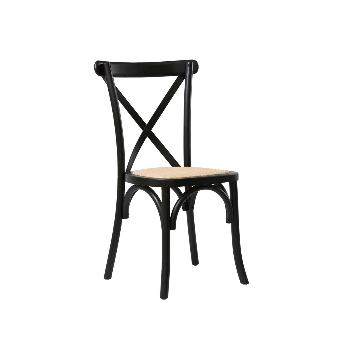 BOKAN - Silla Toscana Ratán Black