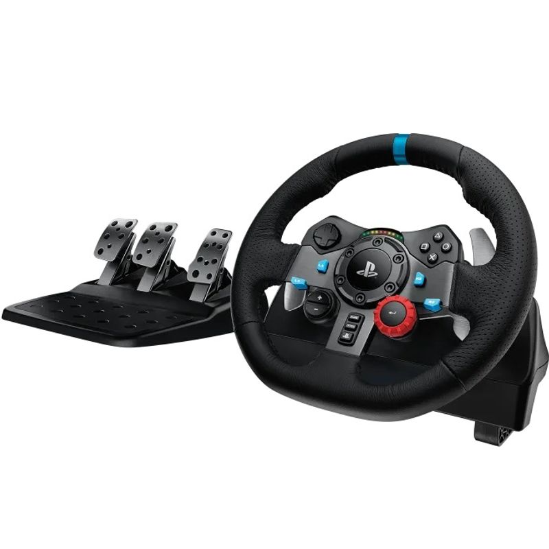 LOGITECH - Simulador Combo Volante Logitech G29 Ps3 Ps4 ps5 Pc