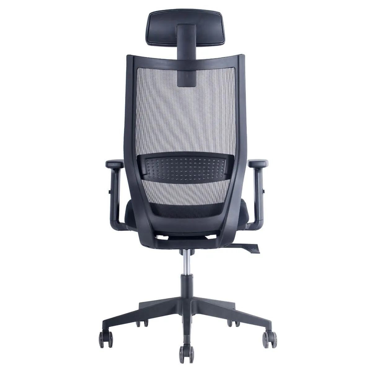 BOOKSTORE - Silla ergonómica Lena con Brazos y  Cabecero color negro