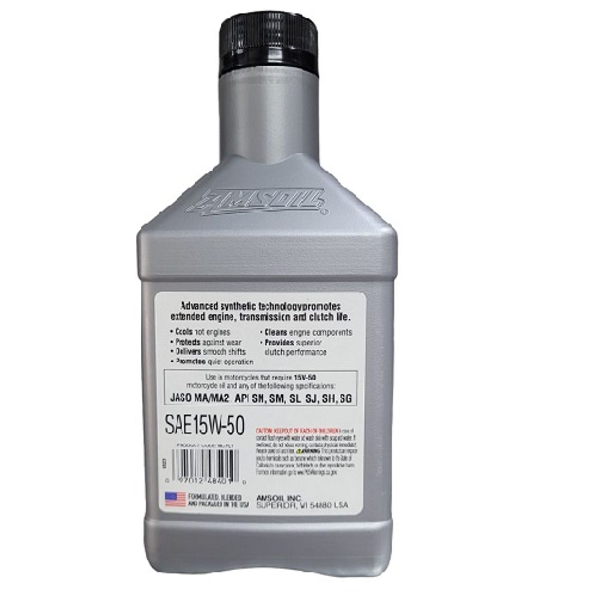 GENERICO - Amsoil Performance 15W 50 Full Sintético 4T 946 ml