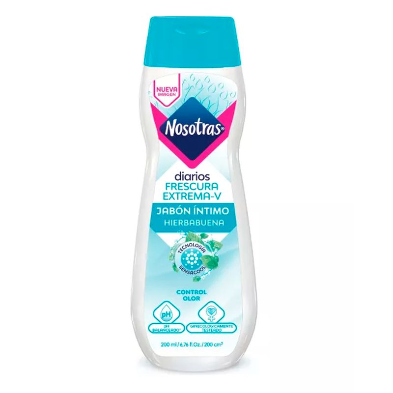 NOSOTRAS - Jabon intimo frescura extrema v 200ml nosotras.-