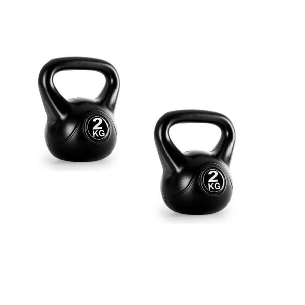 LUMAX - Set Par de Pesas Rusas Kettlebell 2kg Entrenamiento