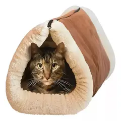 GENERICO - Cama Iglu Gatos Cama Tunel Mascotas Camas Para Gato Iglu