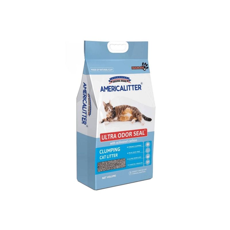 AMERICA LITTER - ARENA SANITARIA AMERICALITTER ULTRA ODOR SEAL 15 KG.