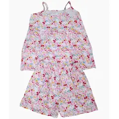 AGW - Pijama Mujer Pabilo Floreado