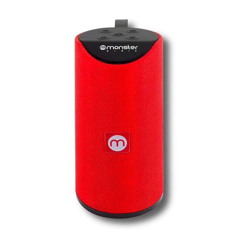 MONSTER AUDIO - Parlante Portátil Bluetooth Waterproof Monster P450 Rojo - Rojo