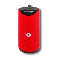 MONSTER AUDIO - Parlante Portátil Bluetooth Waterproof Monster P450 Rojo - Rojo