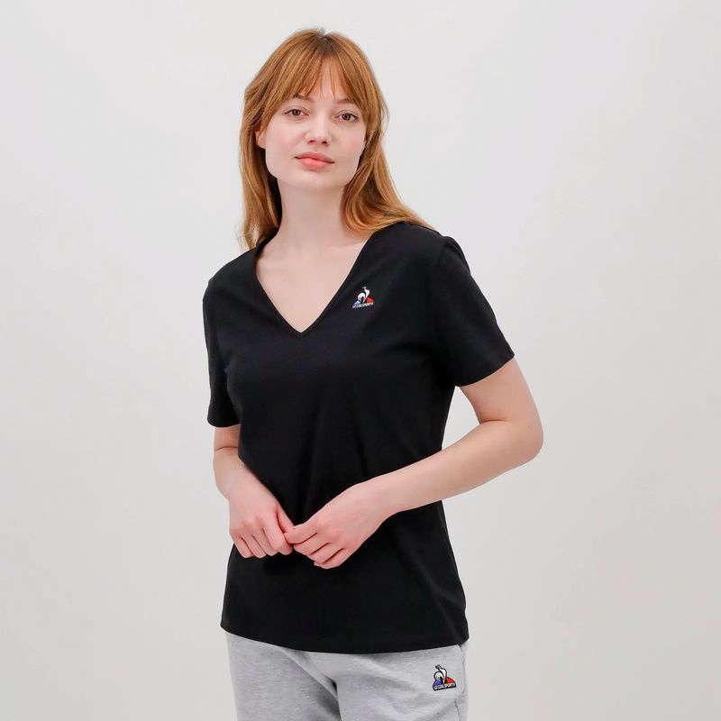 LE COQ SPORTIF - Polera Algodón Mujer - Le Coq Sportif