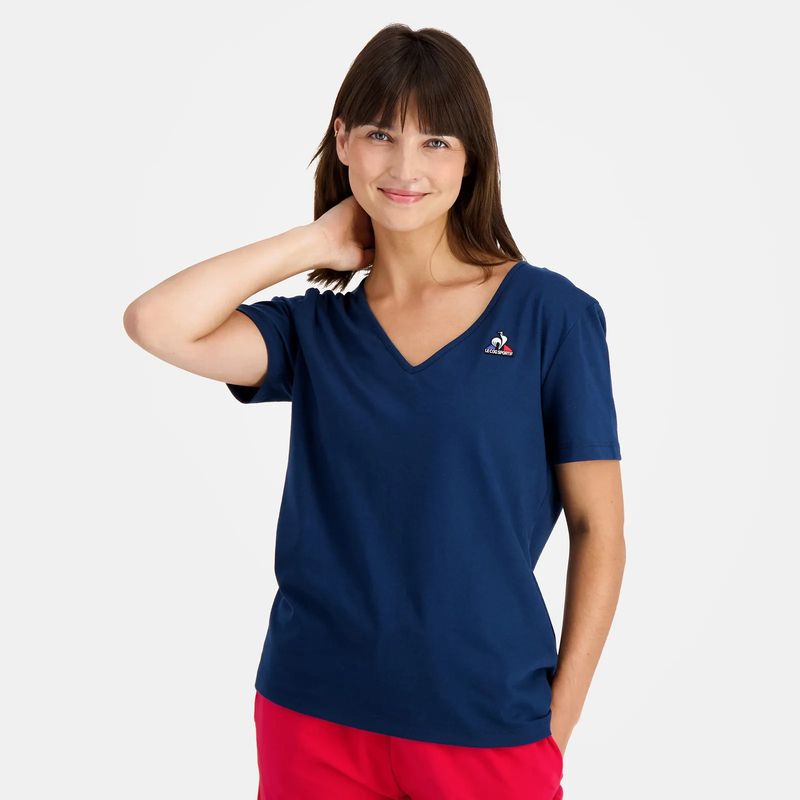 LE COQ SPORTIF - Polera Algodón Mujer - Le Coq Sportif
