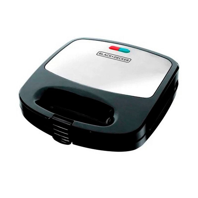BLACK+DECKER - Sandwichera Black+Decker WM2000S 3en1 Waflera+Parrilla 700W