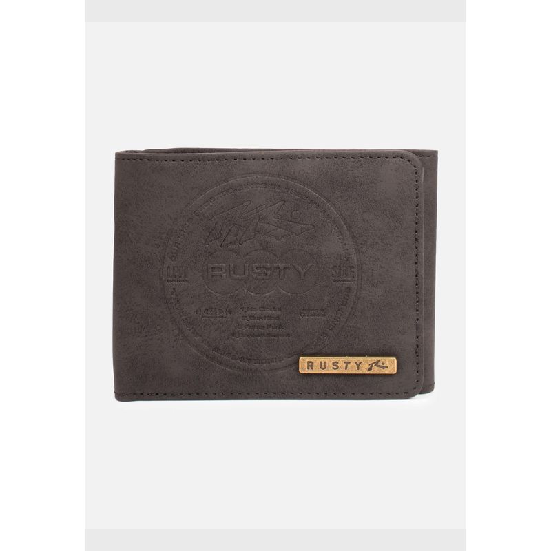 RUSTY - Billetera Our kind records Negro Hombre Rusty