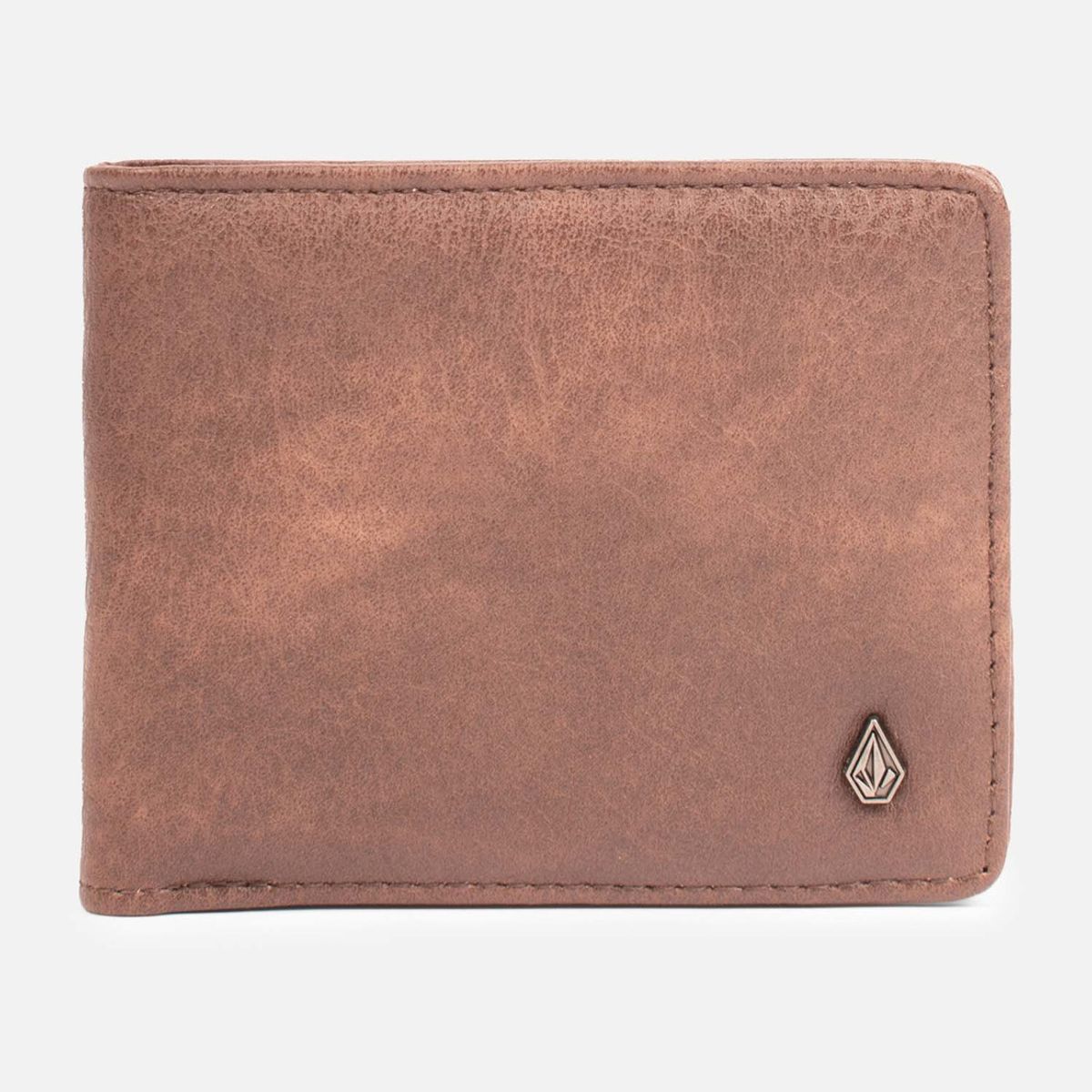 VOLCOM - Billetera Slim Stone Café Hombre Volcom