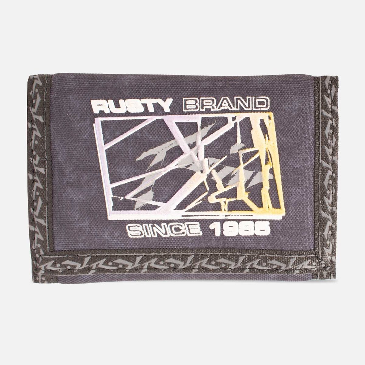 RUSTY - Billetera Broke glass Negro Hombre Rusty