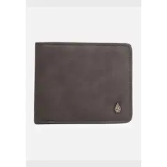 VOLCOM - Billetera Slim Stone blk Negro Hombre