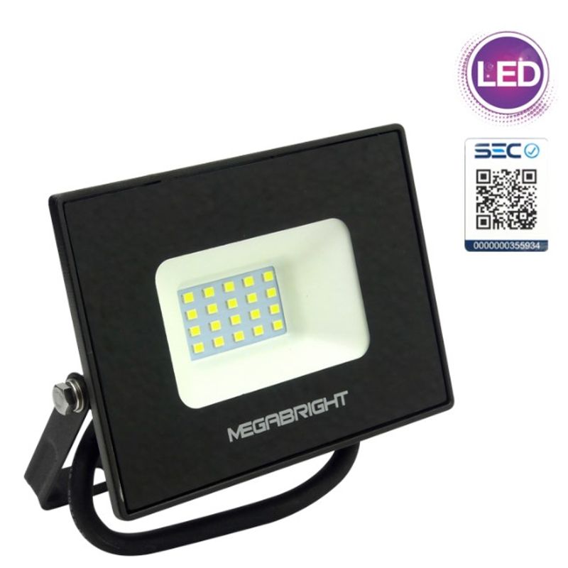 MEGABRIGHT - Foco Halogeno LED 20W Megabright Luz Fria Certificado