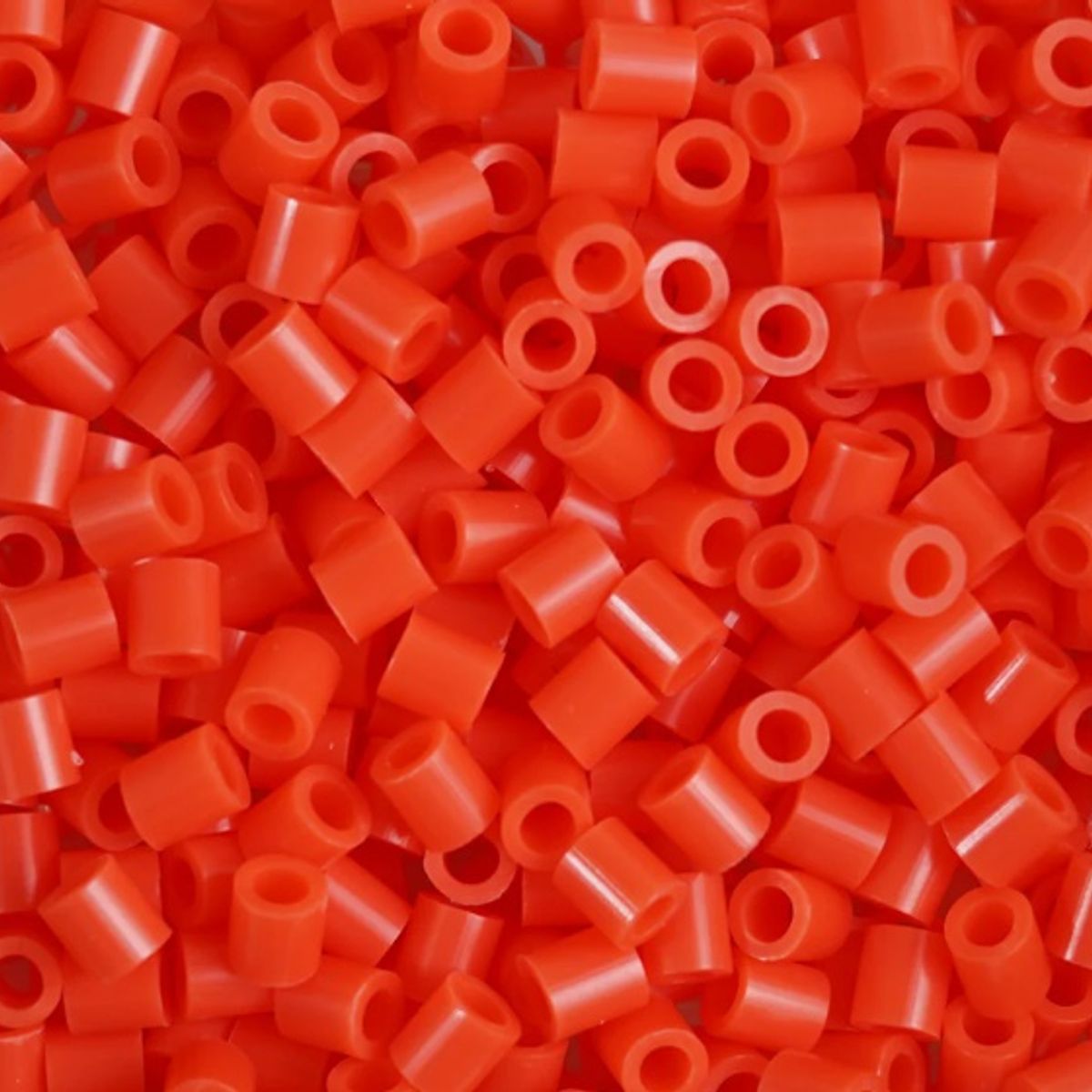 GENERICO - HAMA BEADS PERLER 1500u 5MM NARANJA 1715