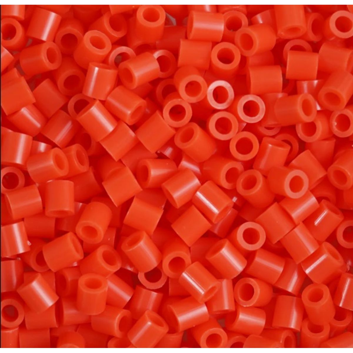 GENERICO - HAMA BEADS PERLER 1500u 5MM NARANJA 1715