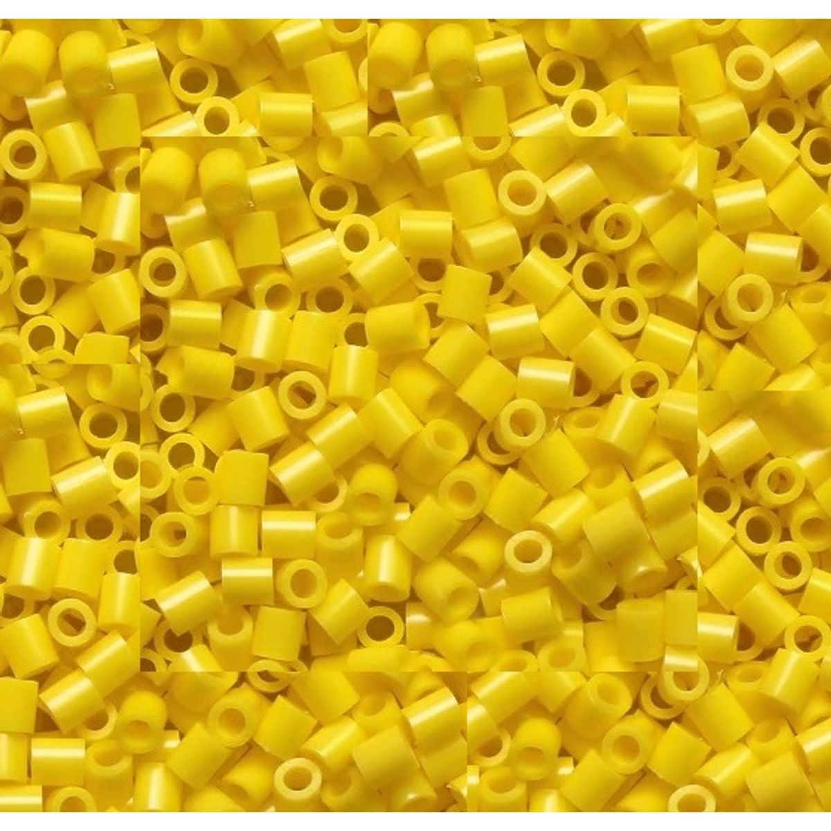GENERICO - HAMA BEADS PERLER 1500u 5MM AMARILLO 1716