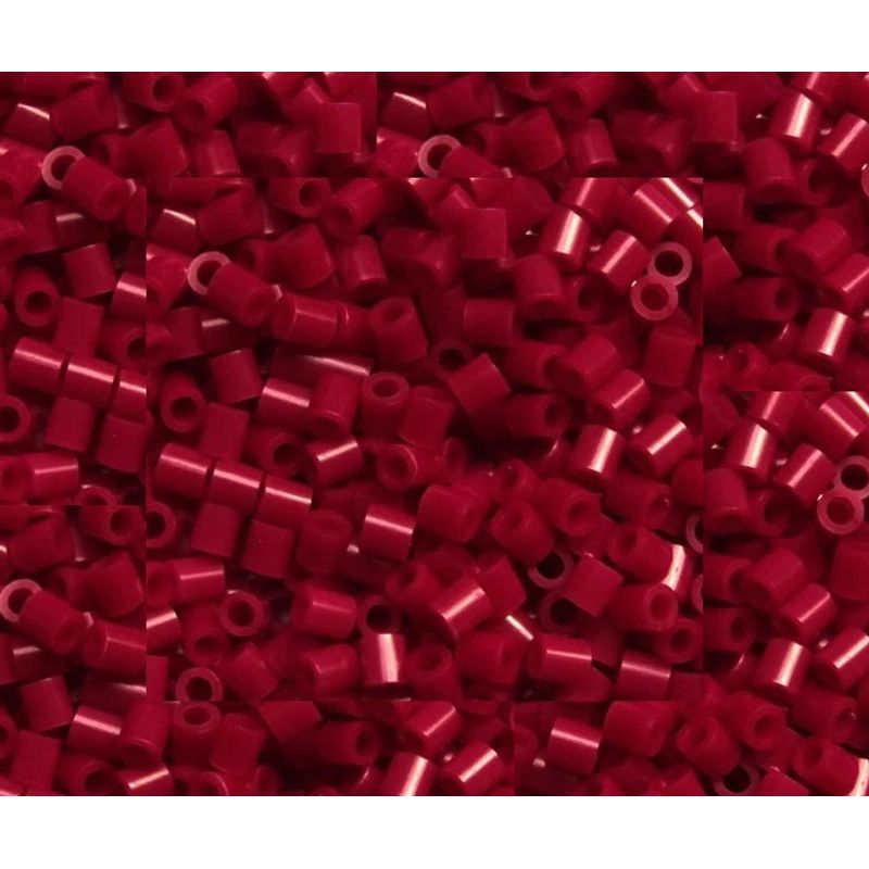 GENERICO - HAMA BEADS PERLER 1500u 5MM FUCSIA OSCURO 1723