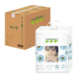 NATEEN - Pañal Ecológico XL - 112 unidades