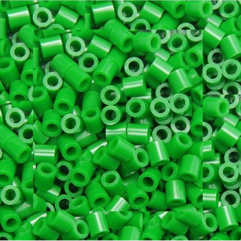 GENERICO - HAMA BEADS PERLER 1500u 5MM VERDE 1732