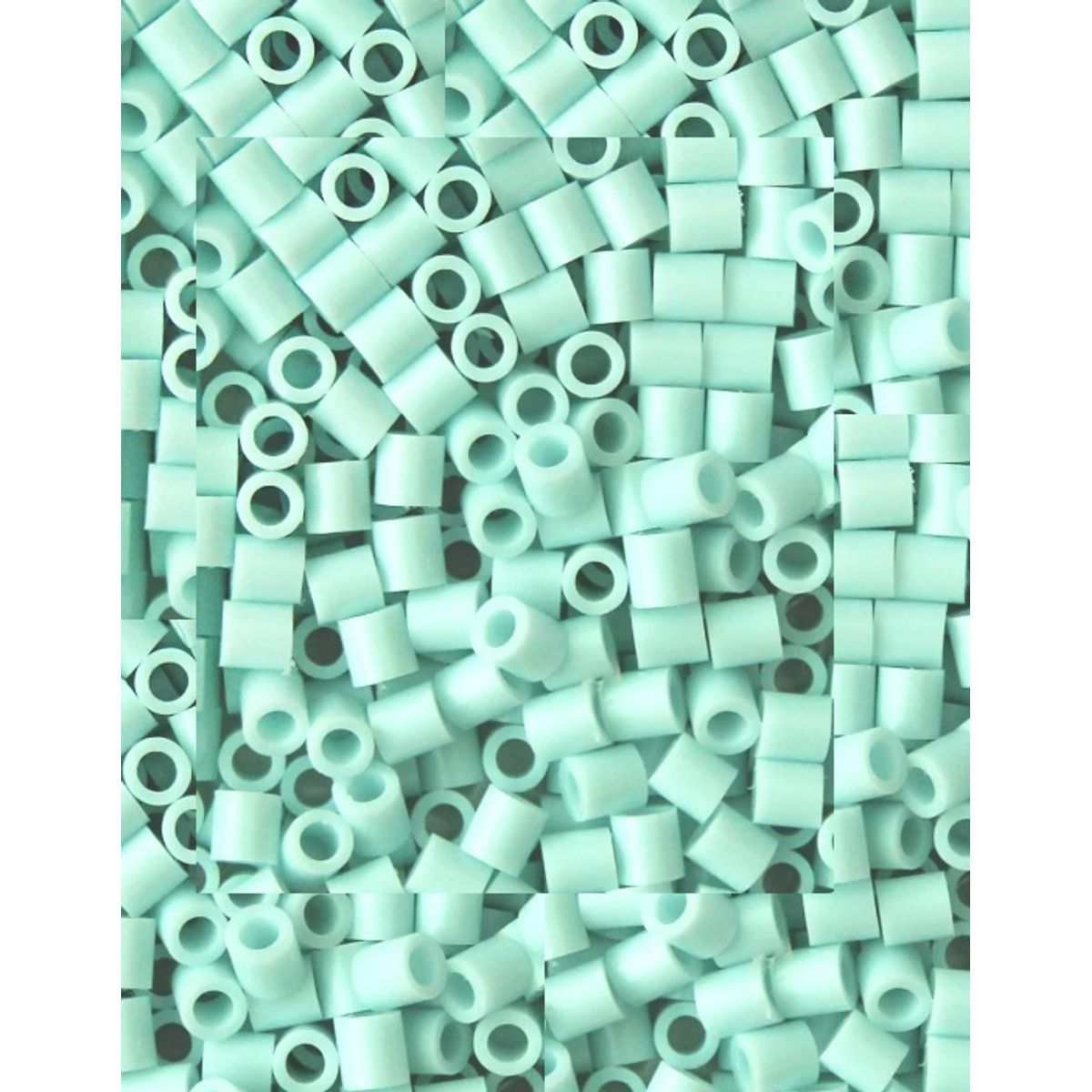 GENERICO - HAMA BEADS PERLER 1500u 5MM CELECTE CLARO 1734