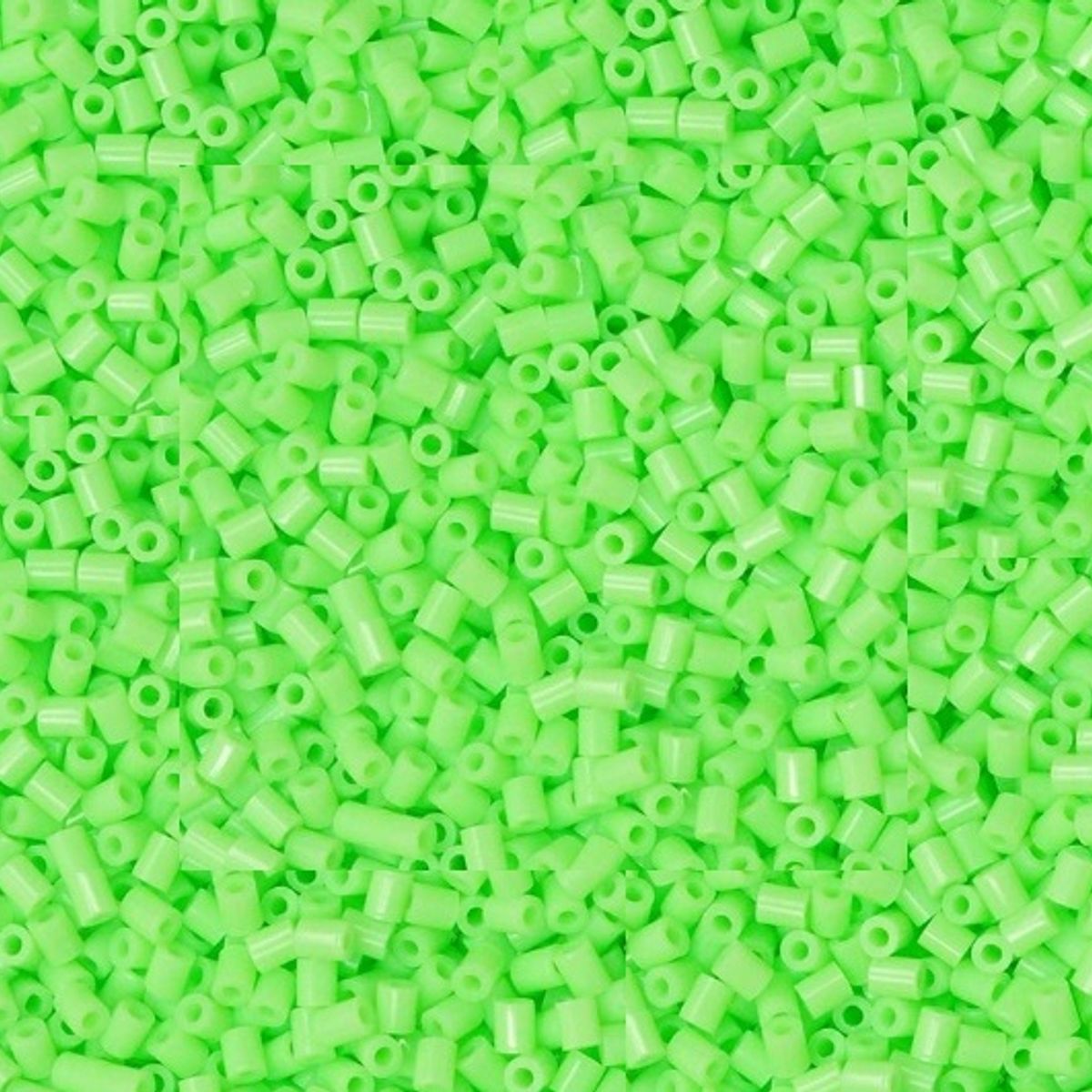 GENERICO - HAMA BEADS PERLER 1500u 5MM VERDE 4003