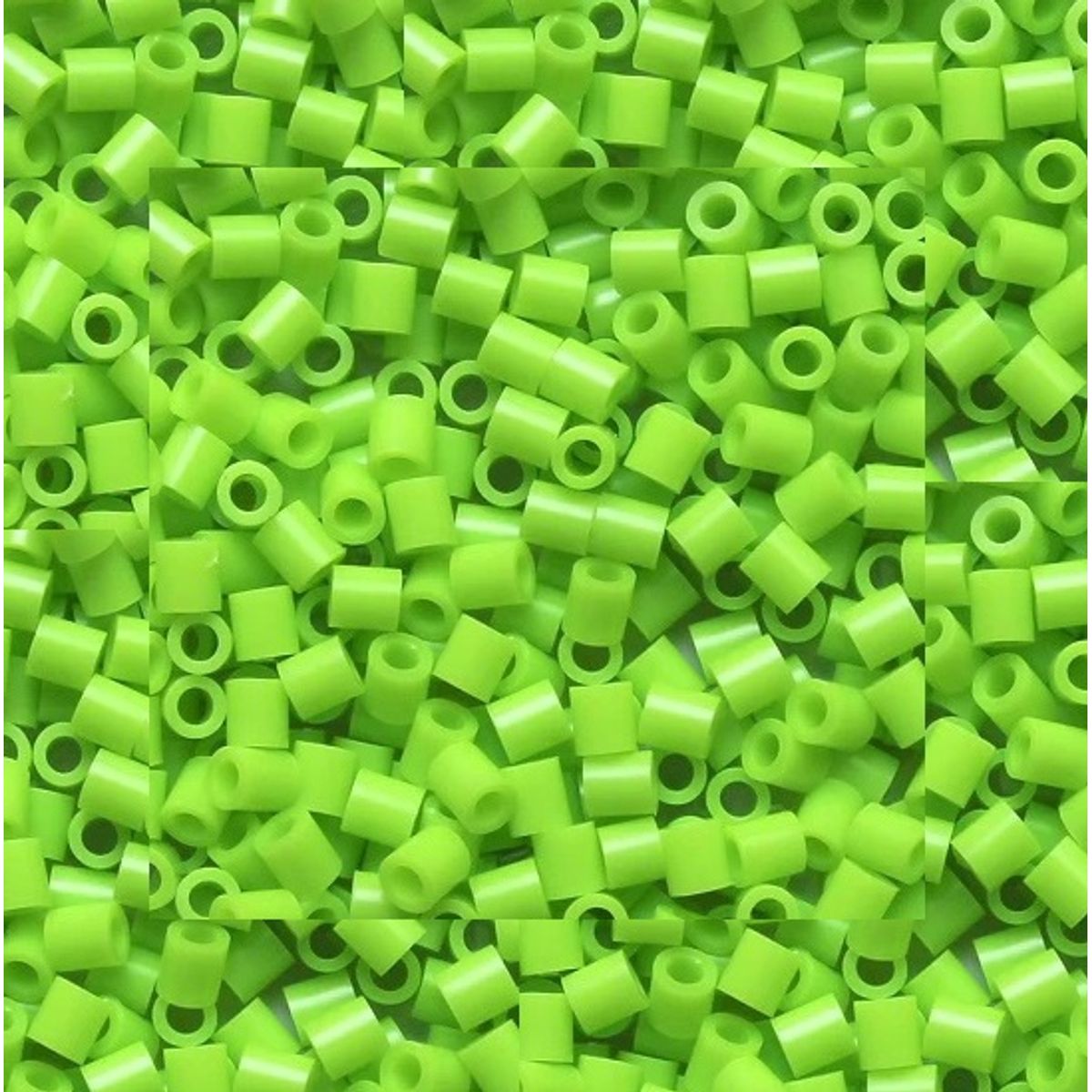GENERICO - HAMA BEADS PERLER 1500u 5MM VERDE 4004