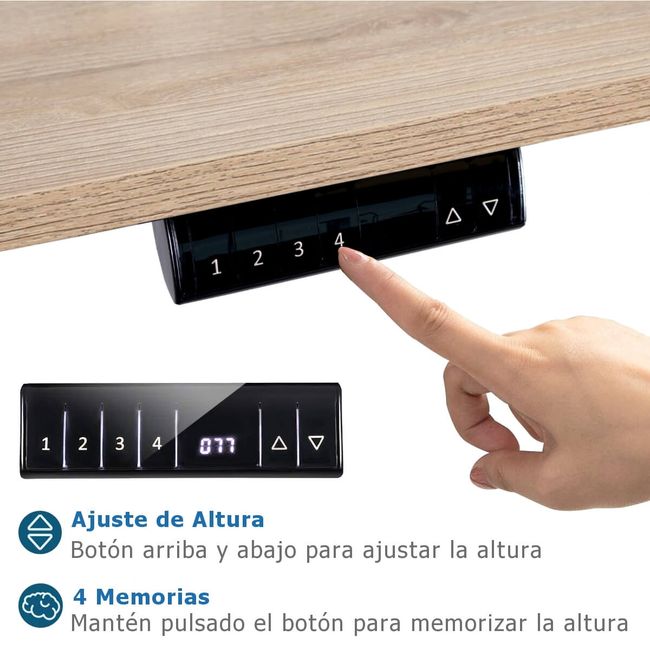 BOOKSTORE - Escritorio Regulable Titan 120 cm.