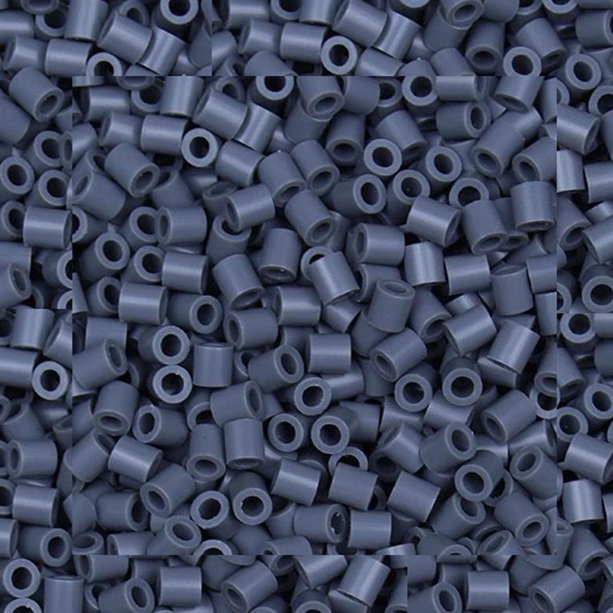 GENERICO - HAMA BEADS PERLER 1500u 5MM GRIS OSCURO 4008