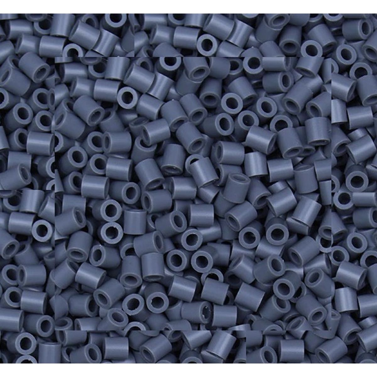 GENERICO - HAMA BEADS PERLER 1500u 5MM GRIS OSCURO 4008