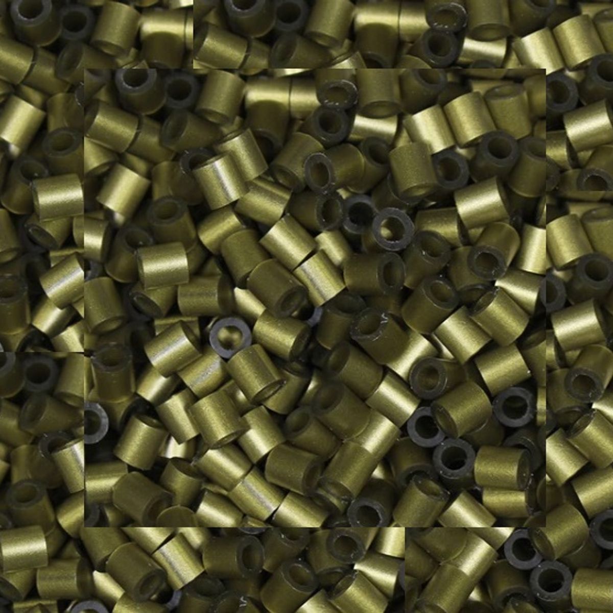 GENERICO - HAMA BEADS PERLER 1500u 5MM DORADO 4012