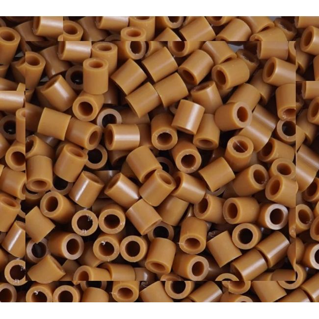 GENERICO - HAMA BEADS PERLER 1500u 5MM CAFE CLARO 4013