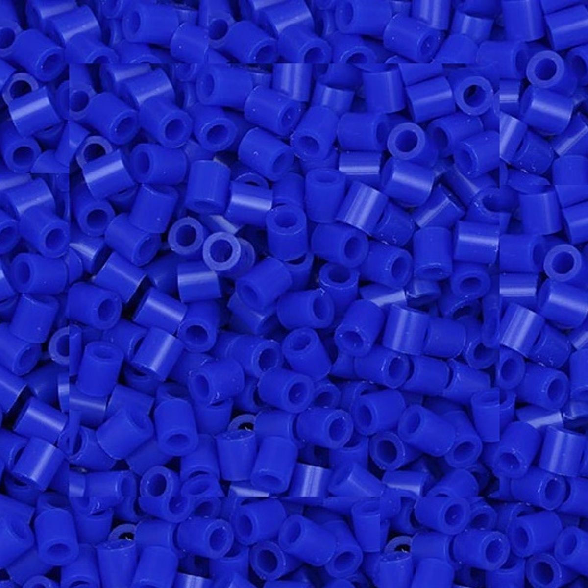 GENERICO - HAMA BEADS PERLER 1500u 5MM AZUL TRANSLUCIDO 4015